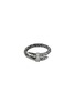 首图 - 点击放大 - JOHN HARDY - Spear Diamond Pavé Black Rhodium Wrap Ring — Size 7