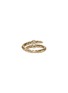 背面 - 点击放大 - JOHN HARDY - Spear Black Diamond Pavé 14K Gold Wrap Ring — Size 8