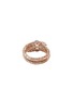 背面 - 点击放大 - JOHN HARDY - Spear Diamond Pavé 14K Rose Gold Double Wrap Ring — Size 7