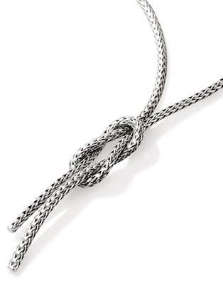 细节 - 点击放大 - JOHN HARDY - Love Knot Sterling Silver Chain Necklace — Size 16-18