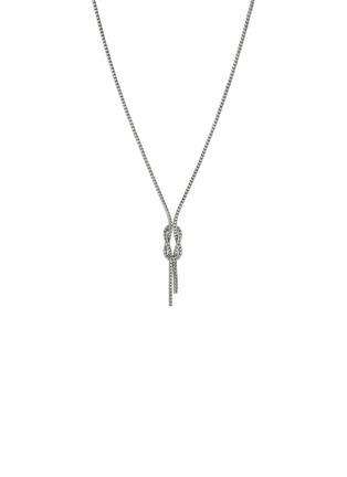 背面 - 点击放大 - JOHN HARDY - Love Knot Sterling Silver Chain Necklace — Size 16-18