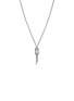 背面 - 点击放大 - JOHN HARDY - Love Knot Sterling Silver Chain Necklace — Size 16-18