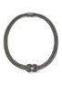 细节 - 点击放大 - JOHN HARDY - Love Knot Sterling Silver Black Rhodium Extra Small Chain Necklace — Size 16