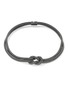 首图 - 点击放大 - JOHN HARDY - Love Knot Sterling Silver Black Rhodium Extra Small Chain Necklace — Size 16