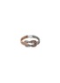 首图 - 点击放大 - JOHN HARDY - Love Knot 14K Rose Gold and Sterling Silver Chain Ring — Size 7