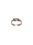 背面 - 点击放大 - JOHN HARDY - Love Knot 14K Rose Gold and Sterling Silver Chain Ring — Size 8