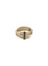 首图 - 点击放大 - JOHN HARDY - Spear Black Diamond Pavé 14K Gold Double Wrap Ring — Size 7