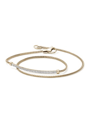 细节 - 点击放大 - JOHN HARDY - JH Essentials Diamond Pavé 14K Gold Bracelet — Size US