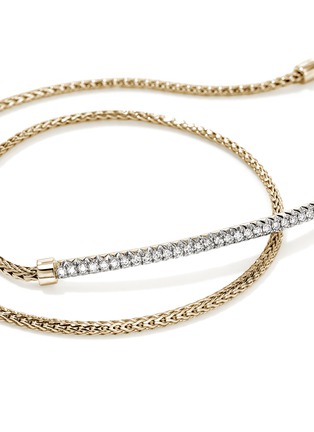 细节 - 点击放大 - JOHN HARDY - JH Essentials Diamond Pavé 14K Gold Bracelet — Size US