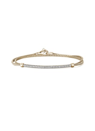 首图 - 点击放大 - JOHN HARDY - JH Essentials Diamond Pavé 14K Gold Bracelet — Size US