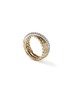 细节 - 点击放大 - JOHN HARDY - JH Essentials Diamond Pavé 14K Gold Crossover Ring — Size 7