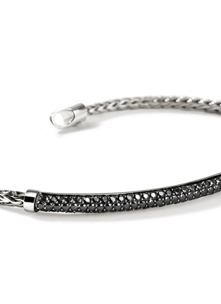 细节 - 点击放大 - JOHN HARDY - JH Essentials Treated Black Sapphire Sterling Silver Bracelet — Size US