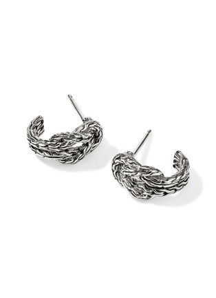 细节 - 点击放大 - JOHN HARDY - Love Knot Sterling Silver Earrings