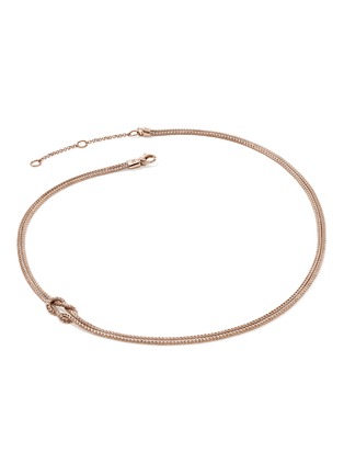 细节 - 点击放大 - JOHN HARDY - Love Knot 14K Rose Gold Chain Necklace — Size 16-18