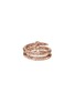 背面 - 点击放大 - JOHN HARDY - Spear Treated Ruby 14K Rose Gold Double Wrap Ring — Size 8