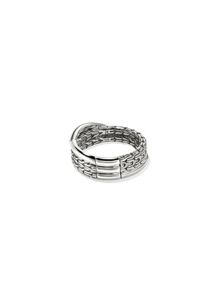 背面 - 点击放大 - JOHN HARDY - JH Essentials Sterling Silver Crossover Ring — Size 6