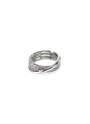 首图 - 点击放大 - JOHN HARDY - JH Essentials Sterling Silver Crossover Ring — Size 6
