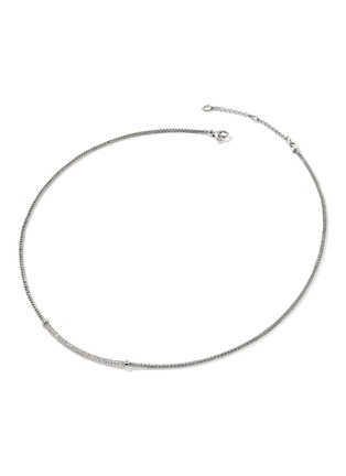 细节 - 点击放大 - JOHN HARDY - JH Essentials Diamond Pavé Sterling Silver Necklace — Size 16-18