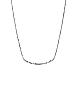 背面 - 点击放大 - JOHN HARDY - JH Essentials Diamond Pavé Sterling Silver Necklace — Size 16-18