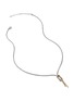 细节 - 点击放大 - JOHN HARDY - Love Knot 14K Gold and Sterling Silver Chain Necklace — Size 16-18