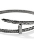 细节 - 点击放大 - JOHN HARDY - Spear Diamond Pavé Sterling Silver Choker Necklace — Size 15