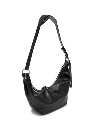 细节 - 点击放大 - MARGESHERWOOD - Medium Belted Leather Hobo Bag