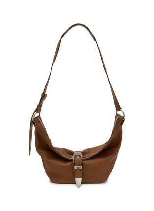 首图 - 点击放大 - MARGESHERWOOD - Medium Belted Leather Hobo Bag