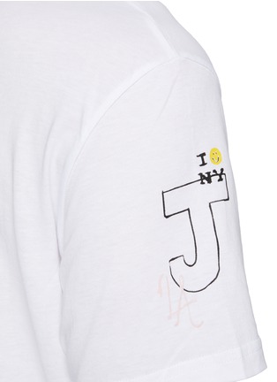  - JOSHUA’S - 笑脸拼贴圆领 T 恤