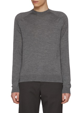 首图 - 点击放大 - PIACENZA 1733 - Slit Side Wool Silk Cashmere Sweater