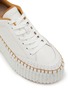 细节 - 点击放大 - CHLOÉ - Nama Platformed Leather Sneakers