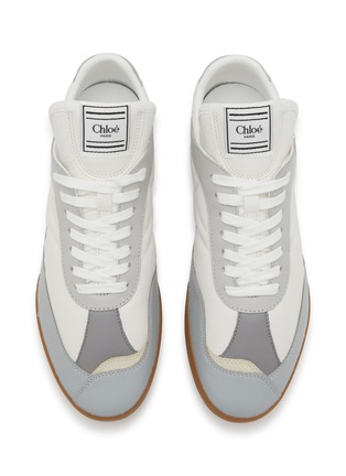 细节 - 点击放大 - CHLOÉ - Chloe Kick Leather Sneakers