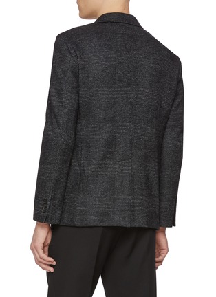 背面 - 点击放大 - TOMORROWLAND - Single Breasted Wool Cotton Jacquard Blazer
