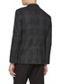 背面 - 点击放大 - TOMORROWLAND - Single Breasted Wool Cotton Jacquard Blazer