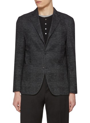首图 - 点击放大 - TOMORROWLAND - Single Breasted Wool Cotton Jacquard Blazer