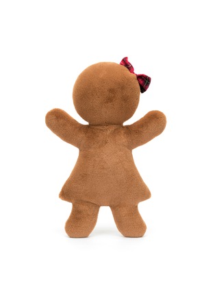 细节 - 点击放大 - JELLYCAT - Christmas 2024 Large Festive Folly Gingerbread Ruby