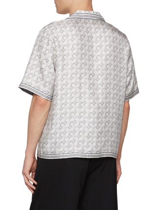 背面 - 点击放大 - AMIRI - MA Quad Silk Bowling Shirt