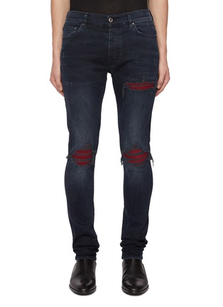 首图 - 点击放大 - AMIRI - MX1 Ultrasuede Skinny Jeans