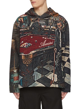 首图 - 点击放大 - AMIRI - Bar and Pool Tapestry Cotton Hoodie