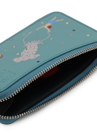 细节 - 点击放大 - LOEWE - X Suna Fujita Deep Sea Leather Coin Cardholder