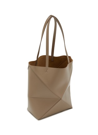 细节 - 点击放大 - LOEWE - Medium Puzzle Fold Leather Tote Bag