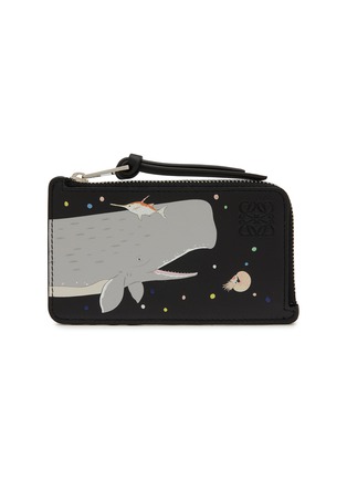 首图 - 点击放大 - LOEWE - x Suna Fujita Deep Sea Leather Coin Cardholder