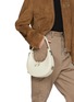 模特儿示范图 - 点击放大 - OSOI - Mini Toni Leather Hobo Bag