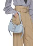 模特儿示范图 - 点击放大 - OSOI - Leather Hobo Brocle Bag