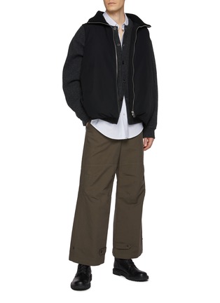 模特儿示范图 - 点击放大 - LOEWE - 立领填充马甲