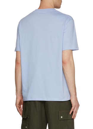 背面 - 点击放大 - LOEWE - Embroidered Anagram Pocket Cotton T-Shirt