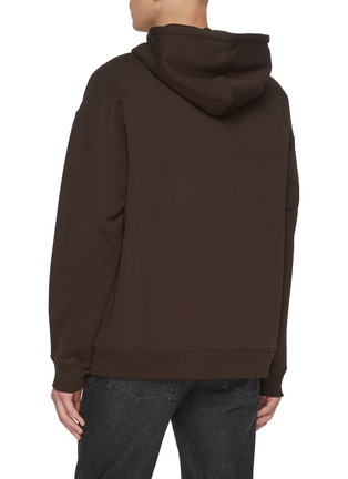 背面 - 点击放大 - LOEWE - Leather Anagram Patch Relaxed Cotton Hoodie