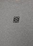  - LOEWE - 纯棉 ANAGRAM 刺绣 T 恤