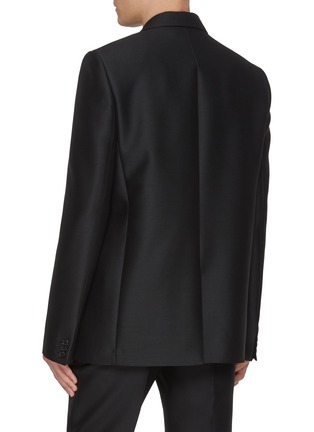 背面 - 点击放大 - LOEWE - Single Breasted Wool Silk Blazer