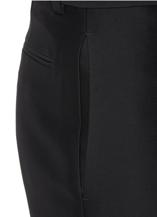  - LOEWE - Single Pleat Slim Fit Wool Silk Pants