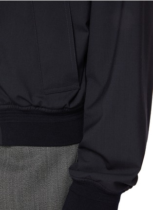  - BOTTEGA VENETA - 高领拉链羊毛夹克